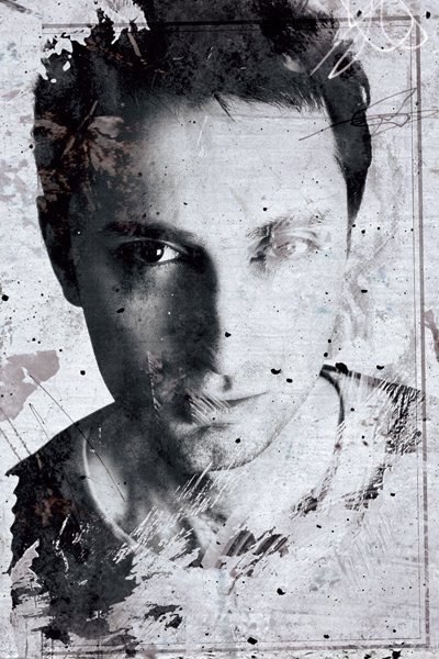 Portrait of Selim Koç from the graduation project, light version